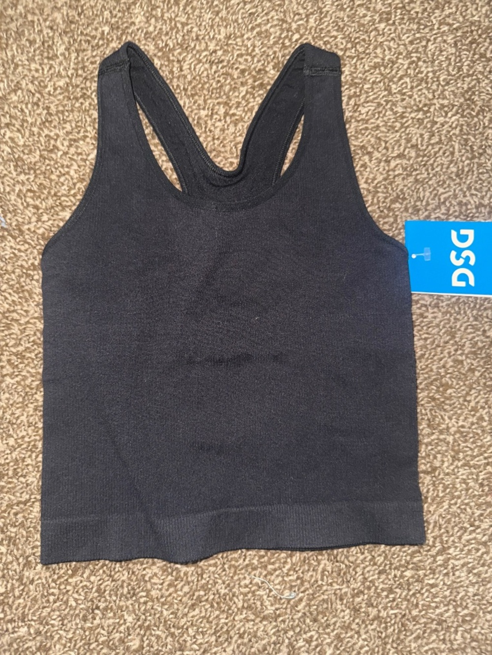 Dick’s Sporting Goods Seamless Shapewear Tank 2.0 Black Girls XS NWT